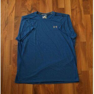 Under Armour® Threadborne Streaker Run Squadron Blue Tee T-Shirt Size 2XL